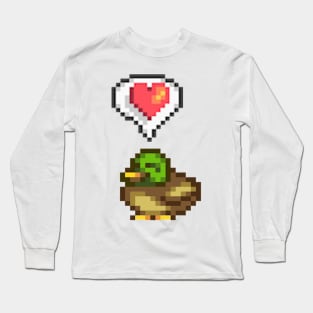 Stardew Valley Happy Duck Long Sleeve T-Shirt